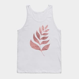 Simple branch - rose gold Tank Top